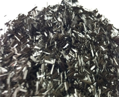 Carbon Fiber Chopped Wire Forged cut short Fibre Filament Debris Fragment Chippings 2mm / 5mm / 8mm / 10 mm weight: 500g