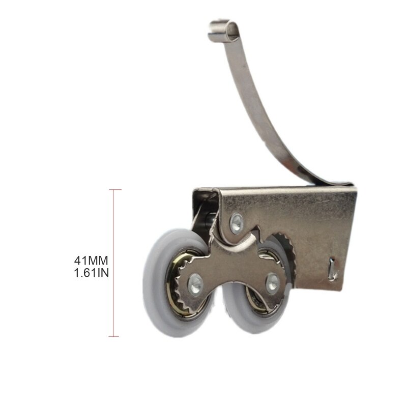 Thickening Stainless Steel Wardrobe Sliding Door Roller Wheels Pulley Sliding Door Silence Fittings Sliding Gate Wheel