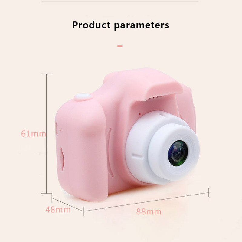 Mini Camera Digitale Kids Hd Screen Oplaadbare Cartoon Leuke Camera Speelgoed Outdoor Fotografie Props Kids