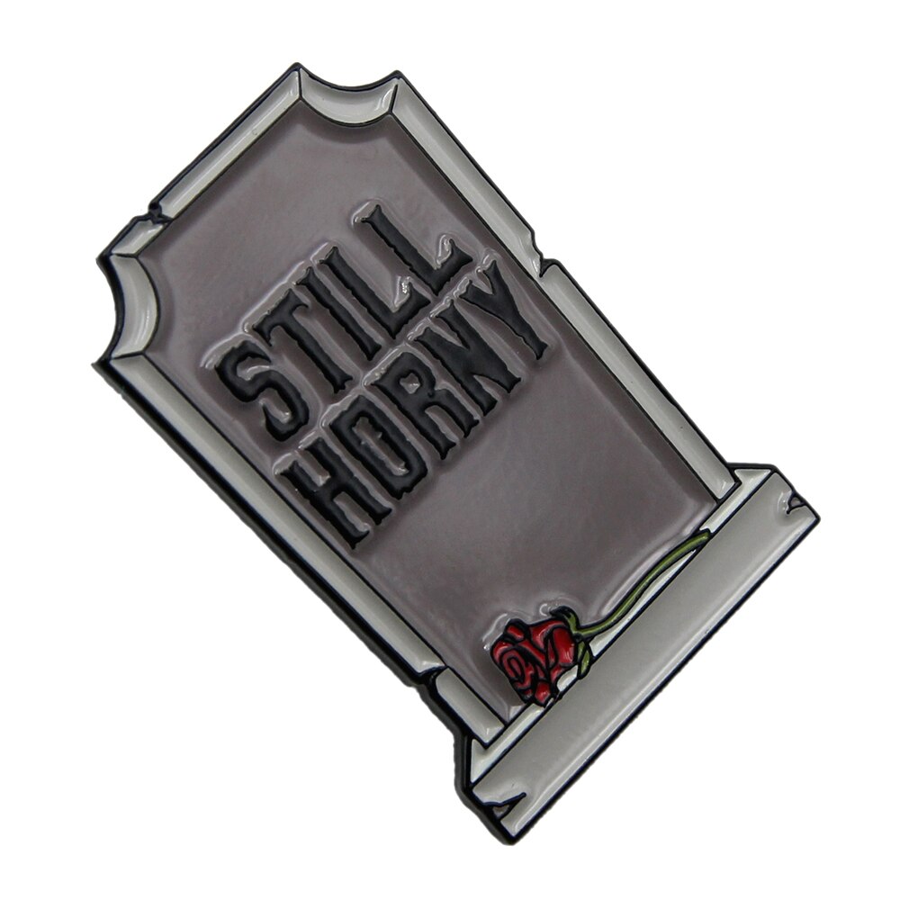 Toten Innen Aber Noch Geil Emaille Stift Abzeichen Brosche