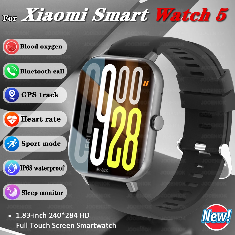 Nowy Smartwatch 2025 Dla Kobiet i Mężczyzn Prezent Pełny Ekran Dotykowy Zegarki Sportowe zdatność Połączenia Bluetooth Smartwatch Damski Dla Androida i iOS
