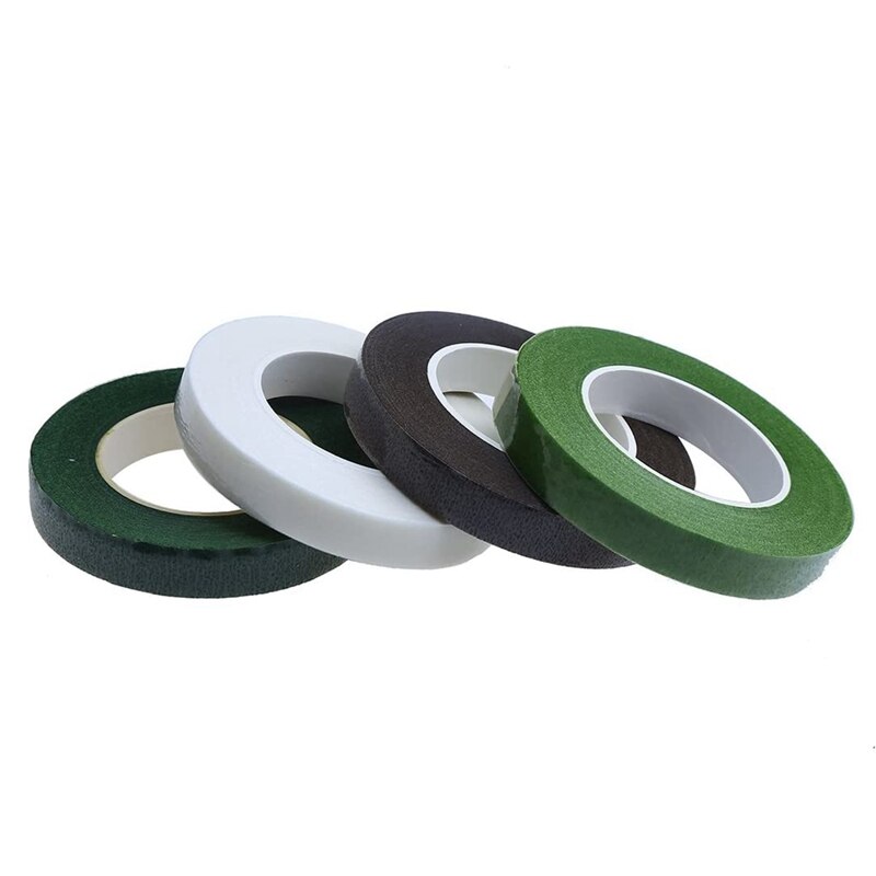 6 Kinds Floral Arrangement Tool Kit Floral Tape Stem Wrap Floral Tapes Stem Wire for Florist Making Bouquet Arrangement