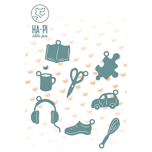 Genomskinlig stämpel och skärverktyg scrapbooking fotoalbum klippverktyg pysselmaterial papperskort mall dekoration pappershantverk: Svart