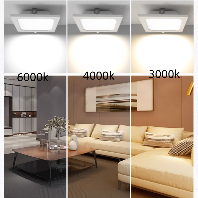 Innfelte led-downlights 12w 15w 24w 30w led-taklampe spotlights  ac110-220v led-panellampe