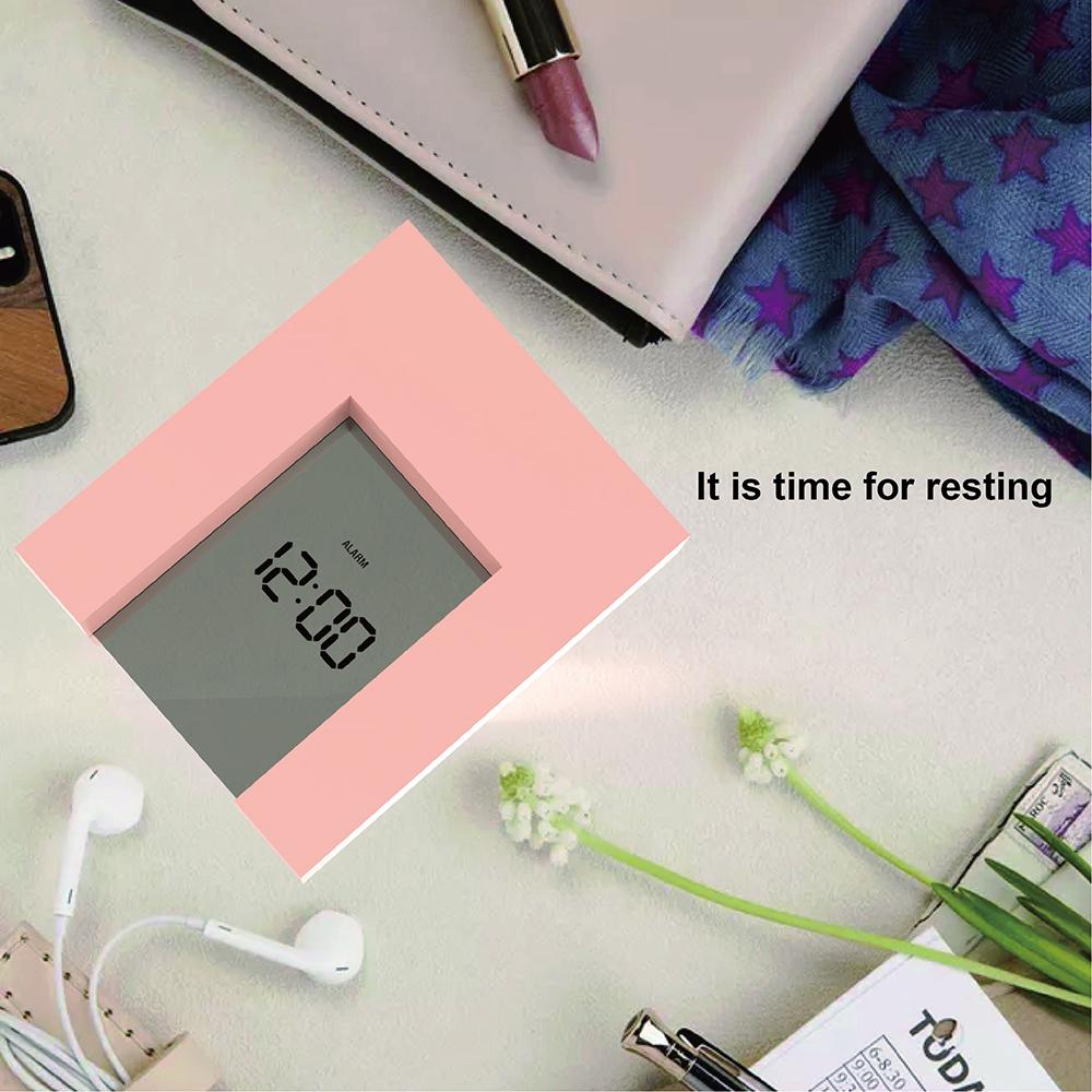 Electronic Desk Alarm clock Calendar with Count Down Timer and Thermometer for home office watch Battery Clock PLD