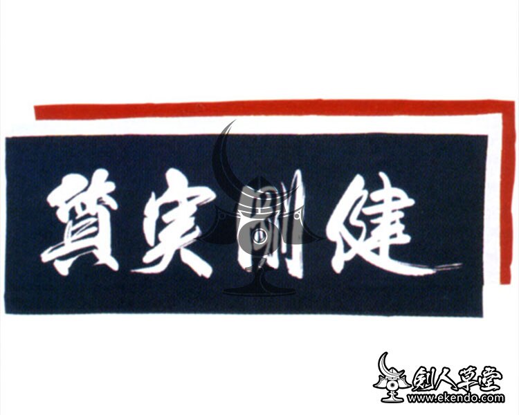 -IKENDO.NET-TG048-shisujitsu GOKEN Tenugui-36X96 CM petite serviette 100% coton traditionnel japonais kendo tenugui