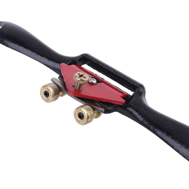 9\"Adjustable Wood Craft Metal Blade Spoke Shave Plane Woodworking Hand Tool