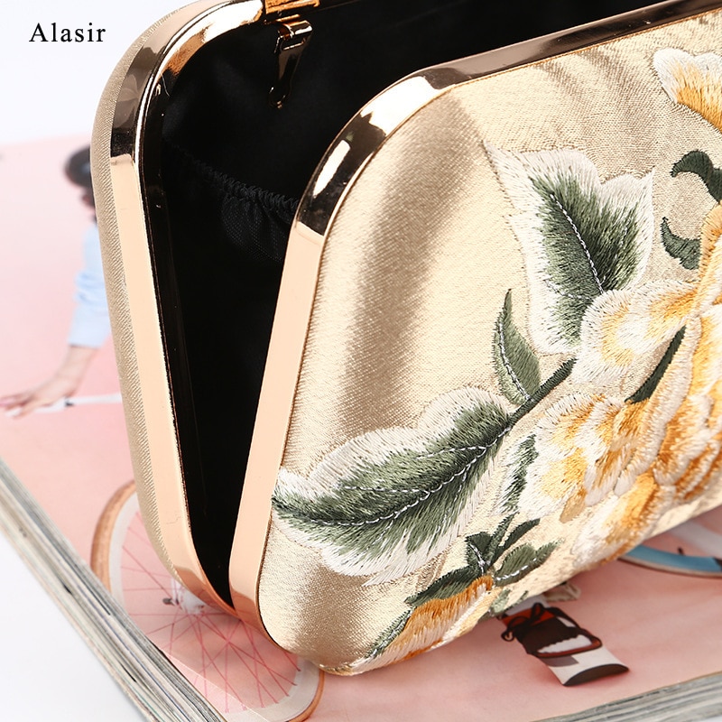 alasir Embroidered evening bag crossbody bags handmade evening dress clutch female retro cheongsam clutch bag