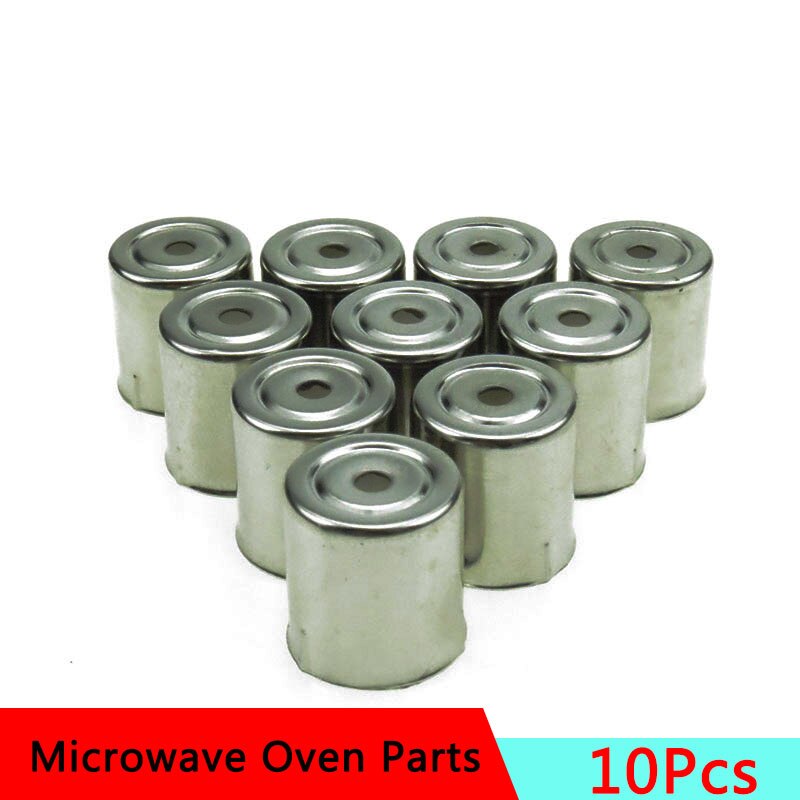 10PCS/LOT Stainless Steel Round Hole Magnetron Caps for Microwave Replacement Parts for Microwave Ovens Copler Microondas Caps