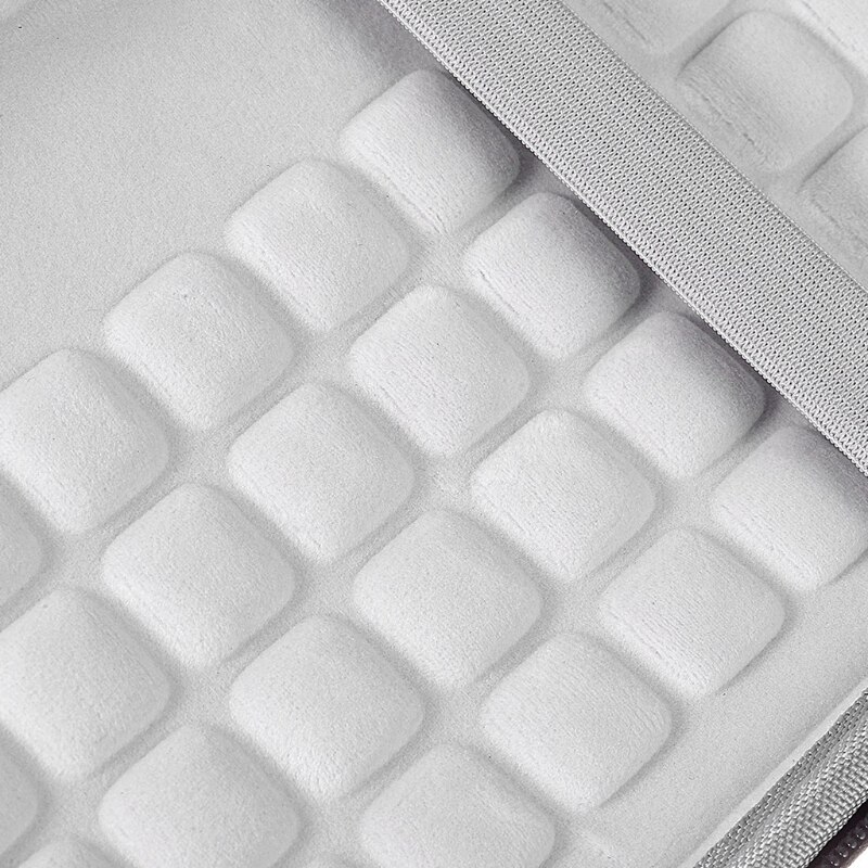 Hartschalen-reiseetui für die kabellose, bluetooth-kompatible logitech  k380 k810- tastatur