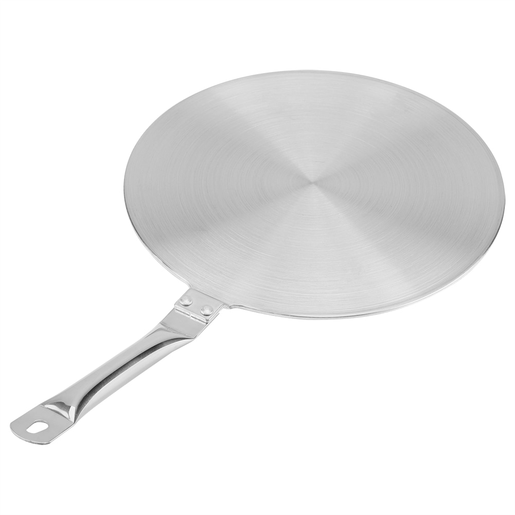 Rustfrit stål induktion komfur varmeveksler plade adapter varme diffusor konverter til gas / el / komfur husholdning: 20cm