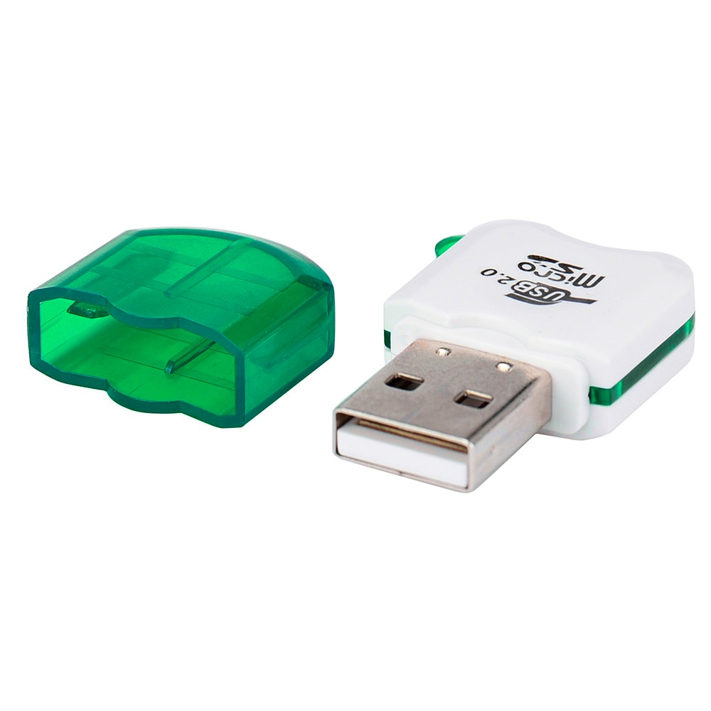 High Speed Mini USB 2.0 Micro TF T-Flash Memory Card Reader Adapter # T2