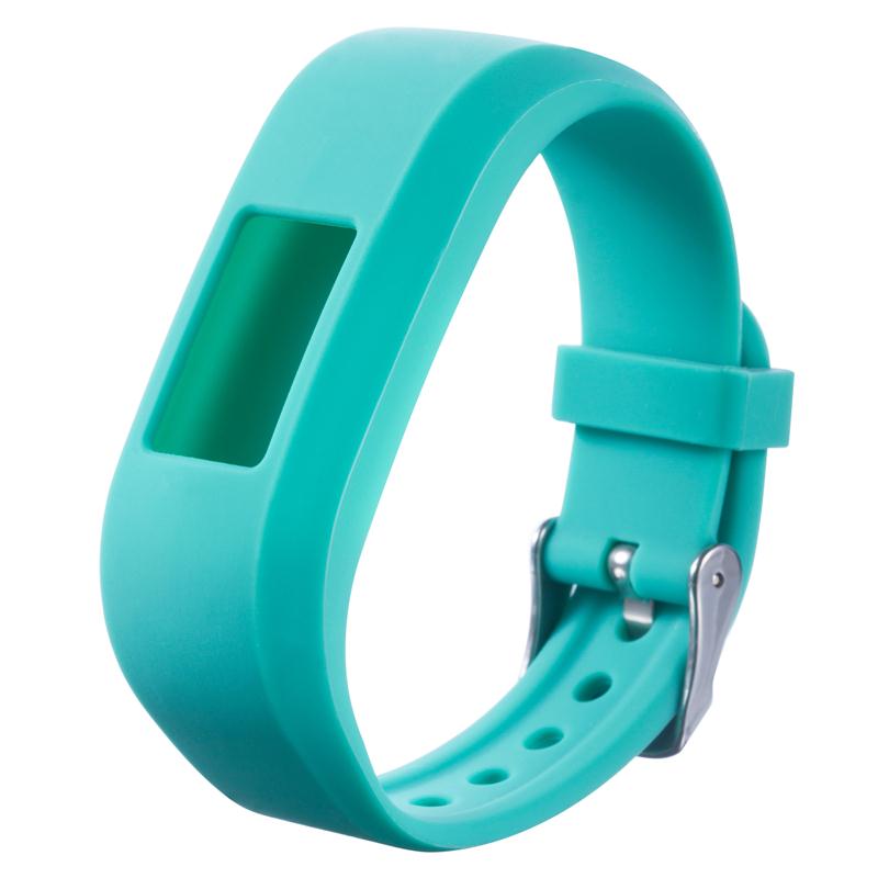 Per Vivofit JR cinturino cinturino cinturino di ricambio in Silicone per Garmin VivofitJR 2/JR2 Smart Wristband cinturini sportivi per bambini: Light green