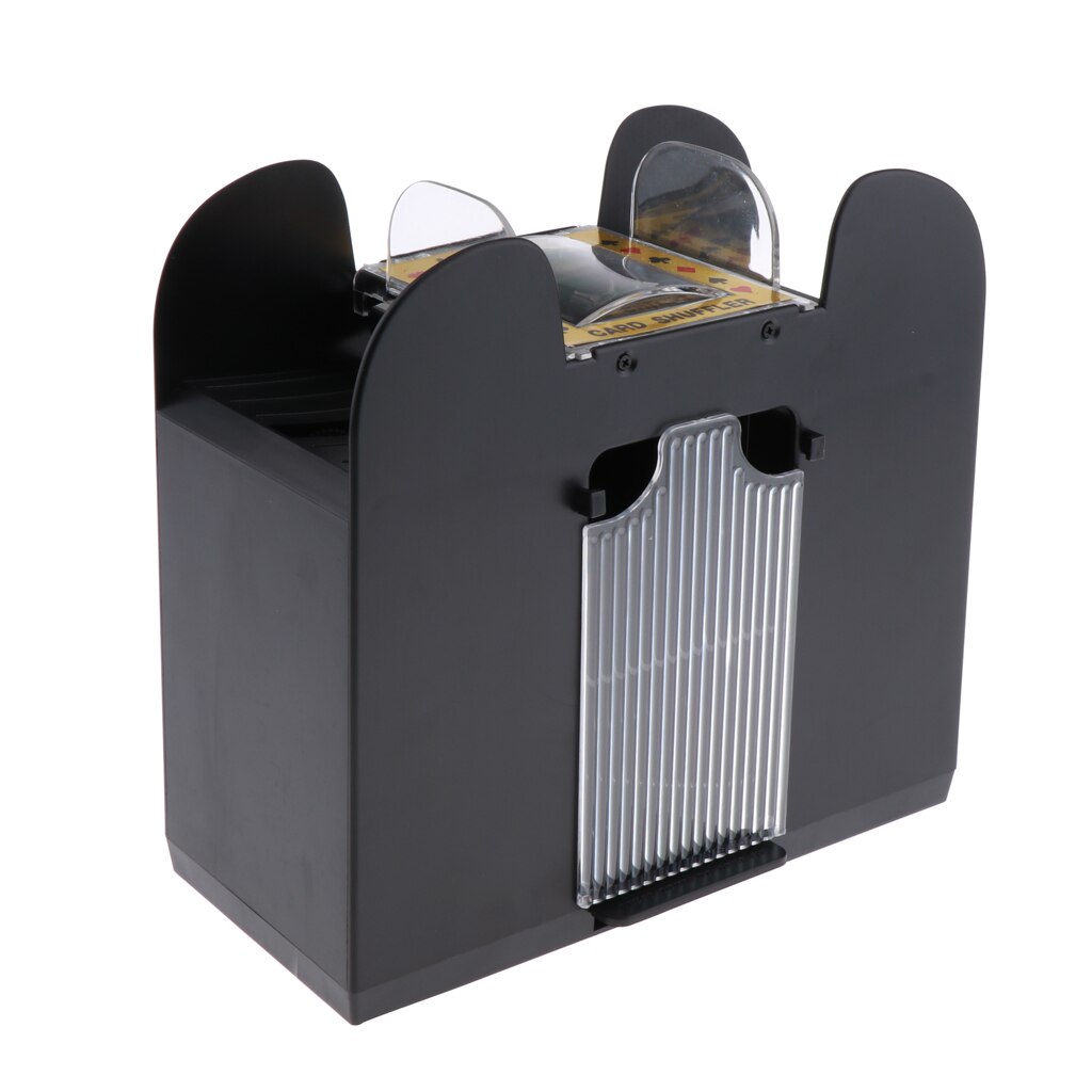 Casino Automatic 6 Deck Card Shuffler-Great for Tr... – Grandado