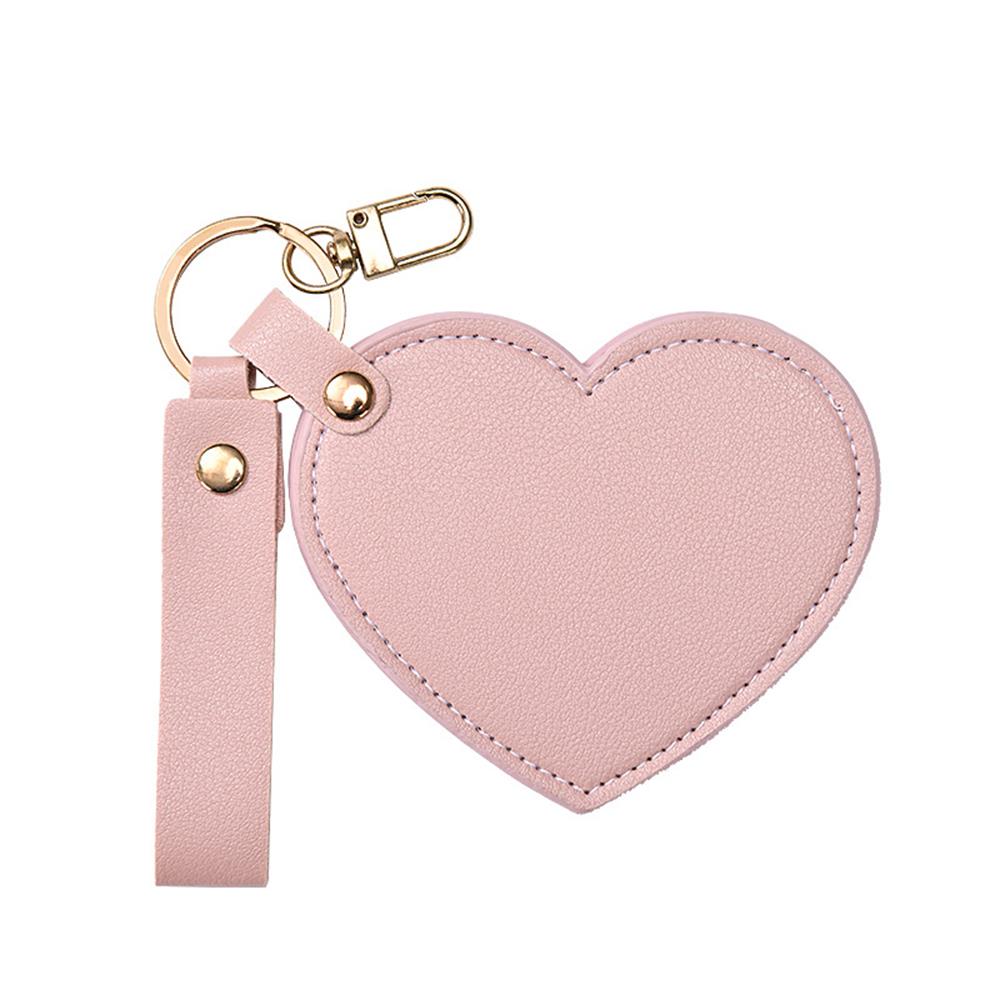 Sleutelhanger met spiegel Rugzakhanger Hangende make-upspiegel Mini Pocket Heart Bag Accessoires Sleutelhanger Sleutelhouder Mart Ett Llaveros