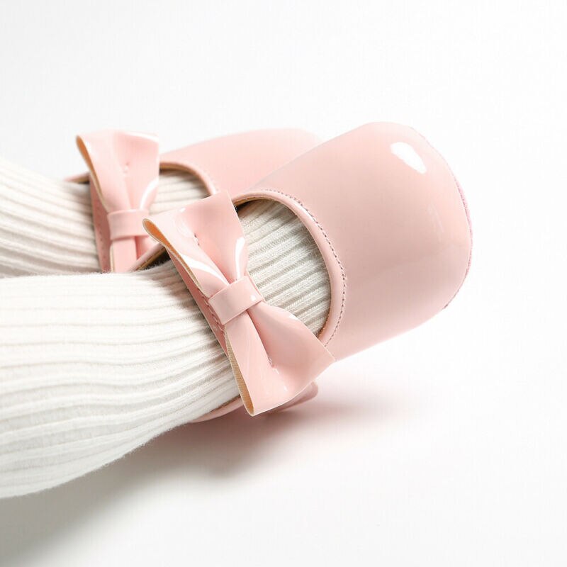 Infant Baby Girl Glitter Crib Shoes Anti-slip Soft Sole Prewalker Sneakers