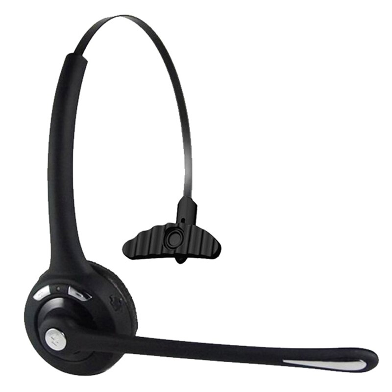 Universal Headset Wireless Headset Rechargeable Wireless Headset with Microphone Dedicated for Office Attendants: Default Title