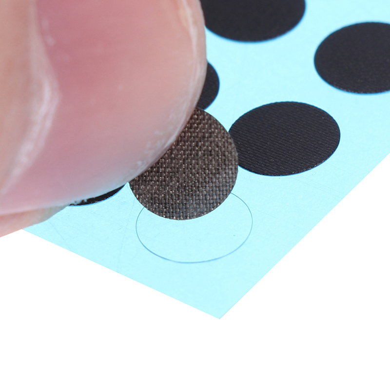 Durchmesser 3/4/5/6 mm, 4 Größen, schwarze leitfähige Gummipads, Tastatur-Reparaturset für IR-Fernbedienung, leitfähige Gummiknöpfe
