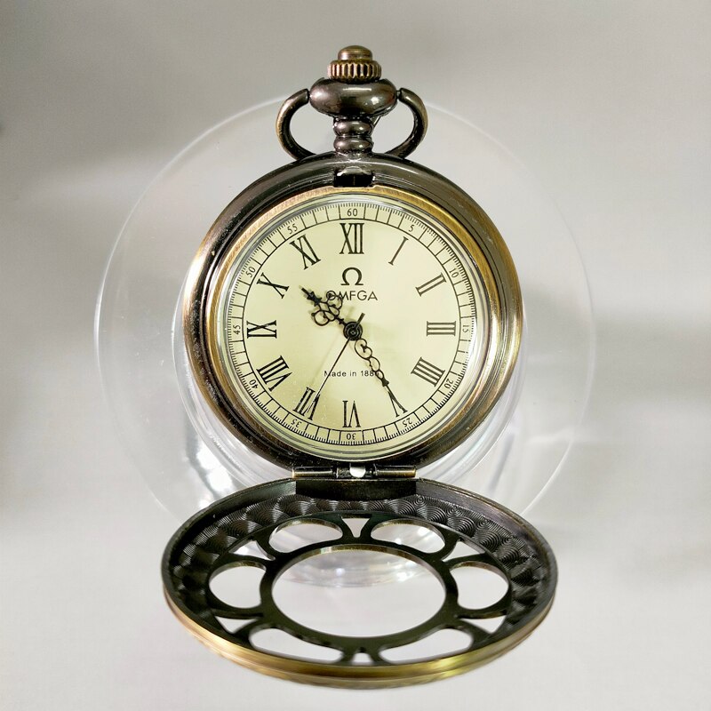Elaborate Chinese Classical old-style collection mechanical pocket watch