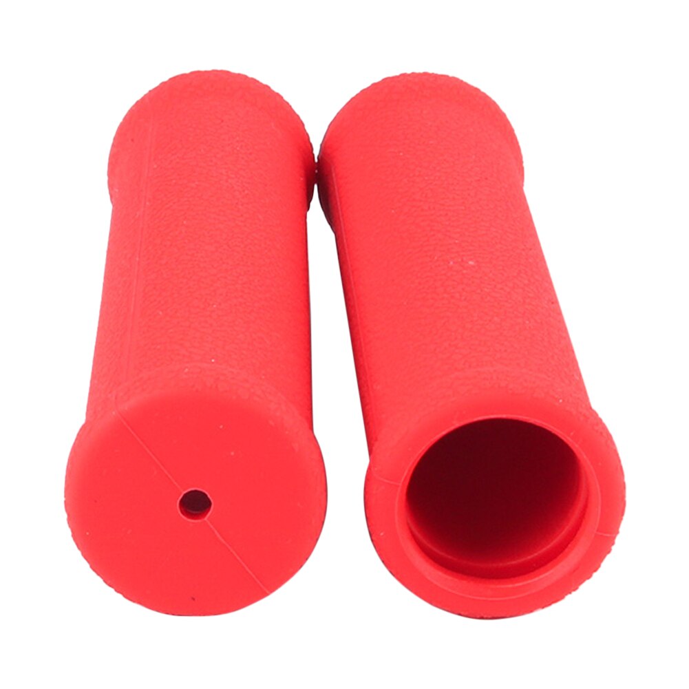 2PCS For Xiaomi Mijia M365 Electric Scooter Handle Grip Rubber Protective Covers Non-slip Bar Sleeve Scooter Cycling Accessories