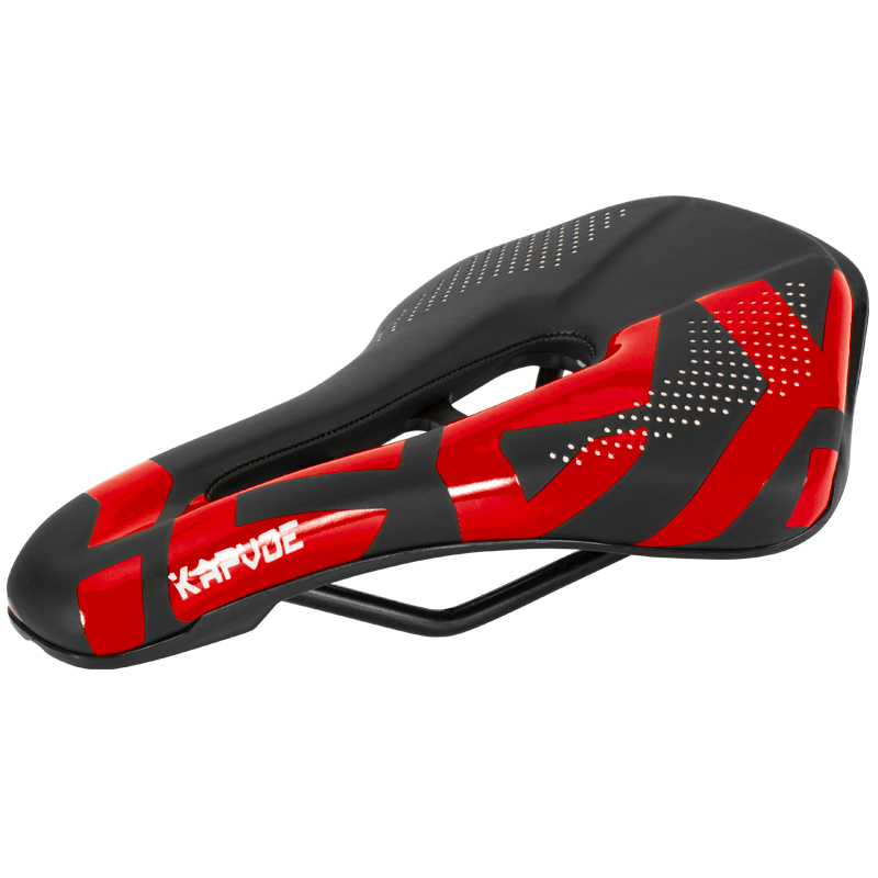 Saddle Road Mtb Mountain Bike Bicycle Saddle for Man Cycling Saddle Trail Comfort Races Seat Red White Green 250*145mm: 03