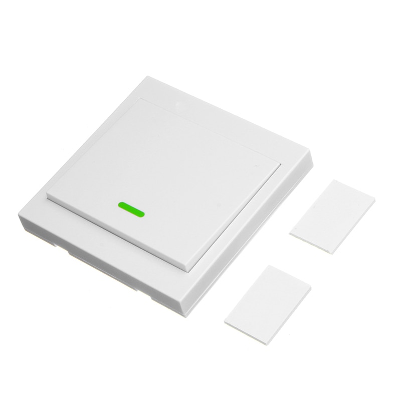 Trådløs fjernsender sticky rf tx smart home til stue soveværelse 433 mhz 86 vægpanel fungerer med sonoff rf/rfr 3