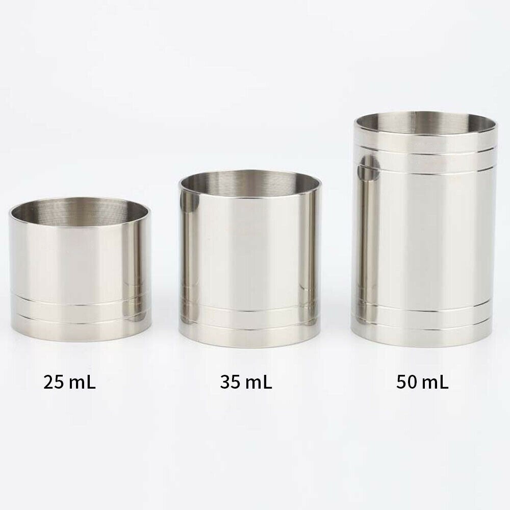 Wine Measures Bar stainless steel Jigger Spirit Shot Measure Cup Measure Cup Wine Measure Cups for Bars Making Mixed Drinks