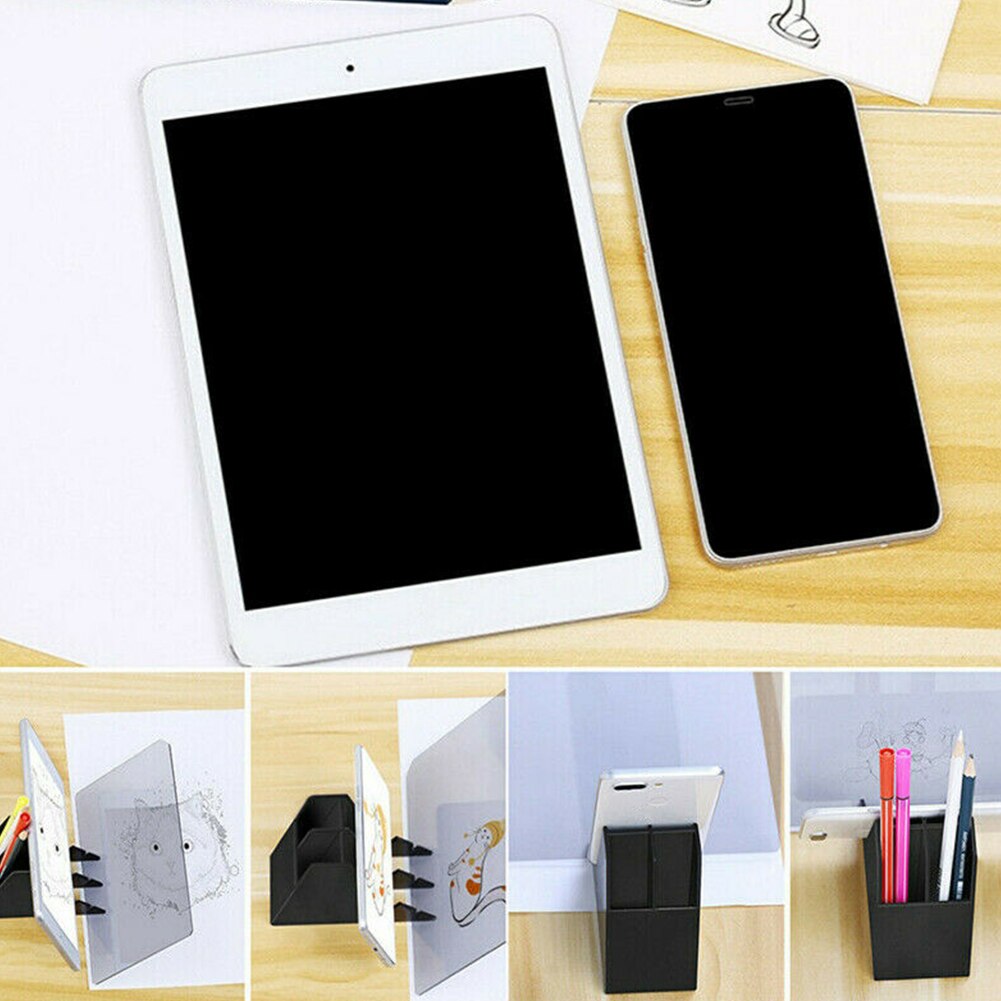 Reflection DIY With Bracket Table Tracing Painting Board Drawing Projector Art Desk Optical Imaging Tool Sketch Mirror Toy