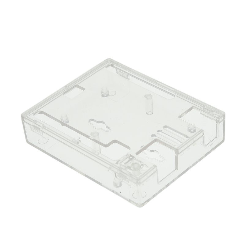 Coque en plastique ABS noir, boîte transparente pour Arduino UNO R3