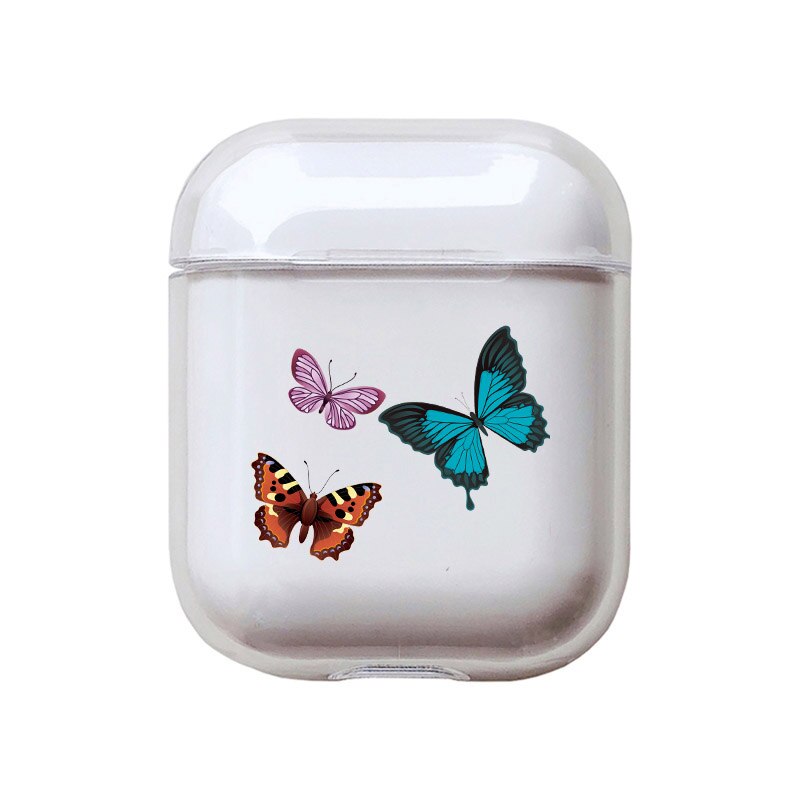 Funda de mariposa para Airpods Pro 2, funda bonita a la con dibujos, funda rígida para Airpods 2 Pro y cargador: WS162-7ForAirpods