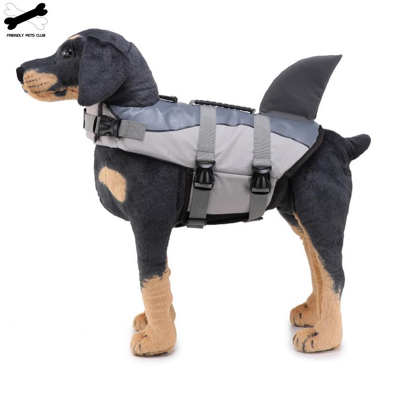 Zwemmen Hond Vest Zwemvest Hond Kleren Haai Mermaid Opvouwbare Veilig Vest Voor Honden Kat Grote Medium Badpak