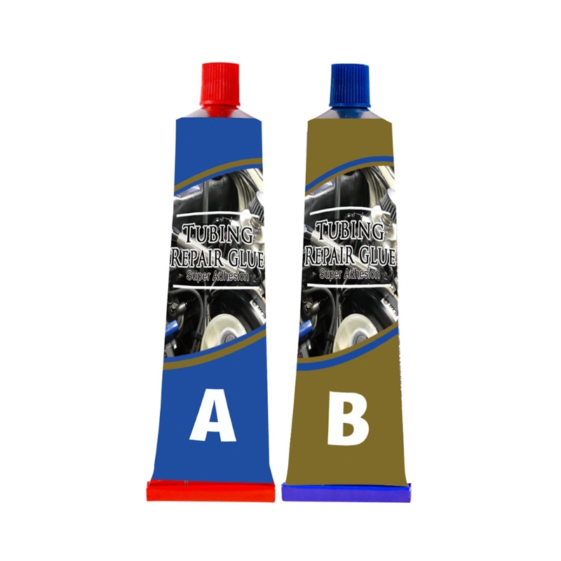 Strong Bond Sealant AB Glue Casting Adhesive Industrial Heat Resistance Cold Weld Metal Repair Paste Defect Repair Agent: 80g