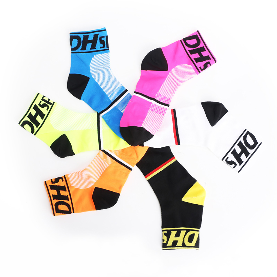 KoKossi Radfahren Sport Socken Schweiß Absorption Desodorierung Atmungs Komfortable Haut-freundliche Laufen draussen Angeln