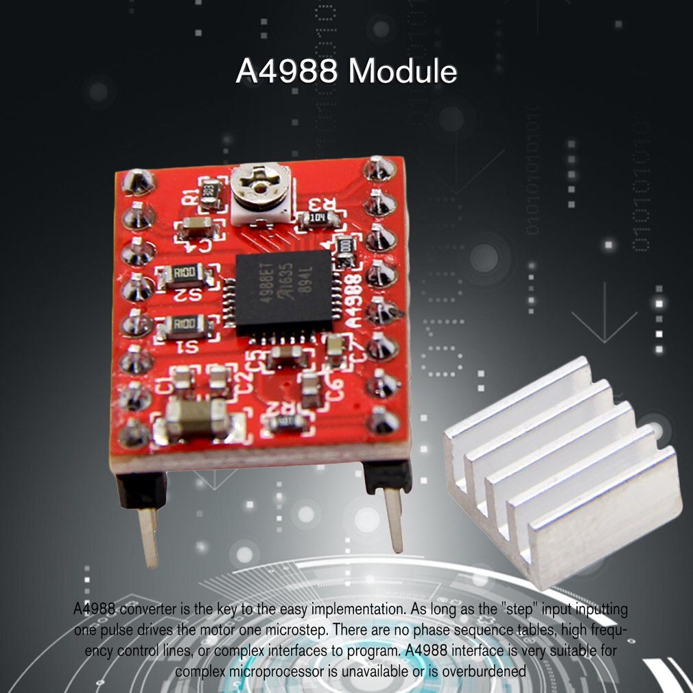Stepper Motor StepStick Stumm Fahrer Ultra Ruhig Fahrer Volle Microstep Fahrer Controll 3D drucker zubehör