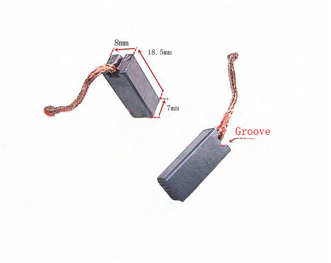 Carbon Brush For Automobile Heater Blower Fan Air-blower starter Carbon Brush (7*8*18.5mm)