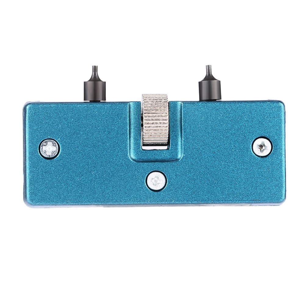 Ur reparation værktøjssæt justerbar bagkasse åbner dæksel fjerner skrue urmager åben batteriskift