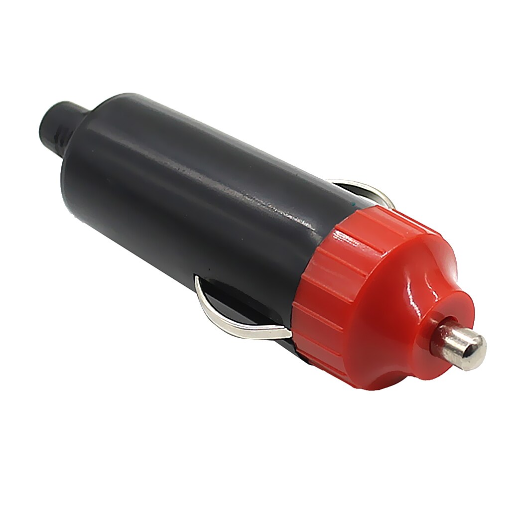 DC12V 10A Car Vehicle Power Source Male Cigarette Lighter Accessory Plug Adapter Socket Connection