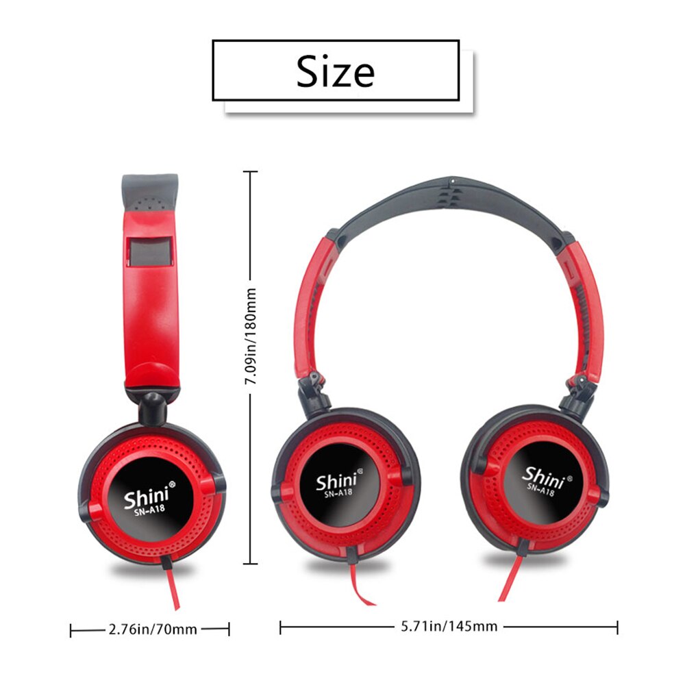 3.5mm trådede øretelefoner headset tråd vandtæt til pc gamer stereo foldbare bas hovedtelefoner til telefon med mikrofon ørepropper