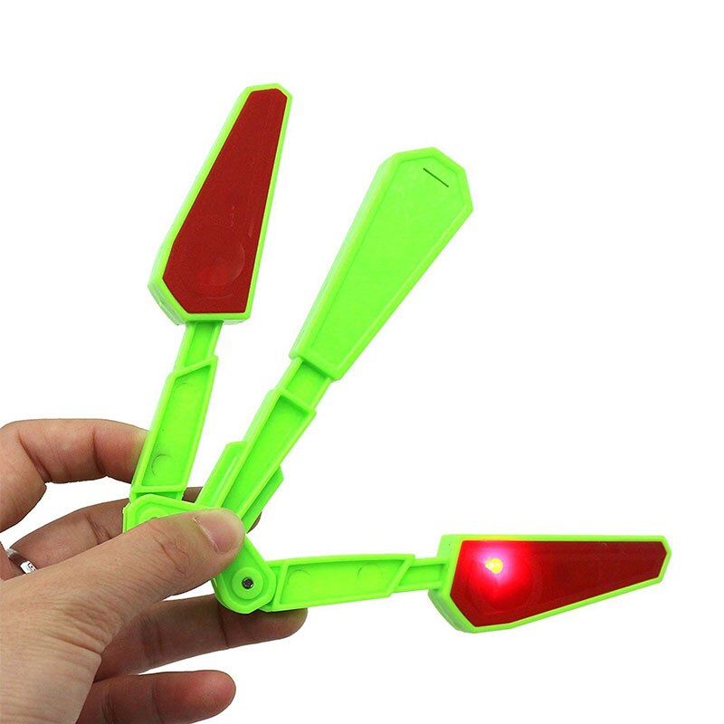 Interessante Kinder Flip Schmetterling Messer Flipper stressabbau Spielzeug Twirl Es FÜHRTE Master Licht Up Finz 100 Tricks Outdoor spielzeug