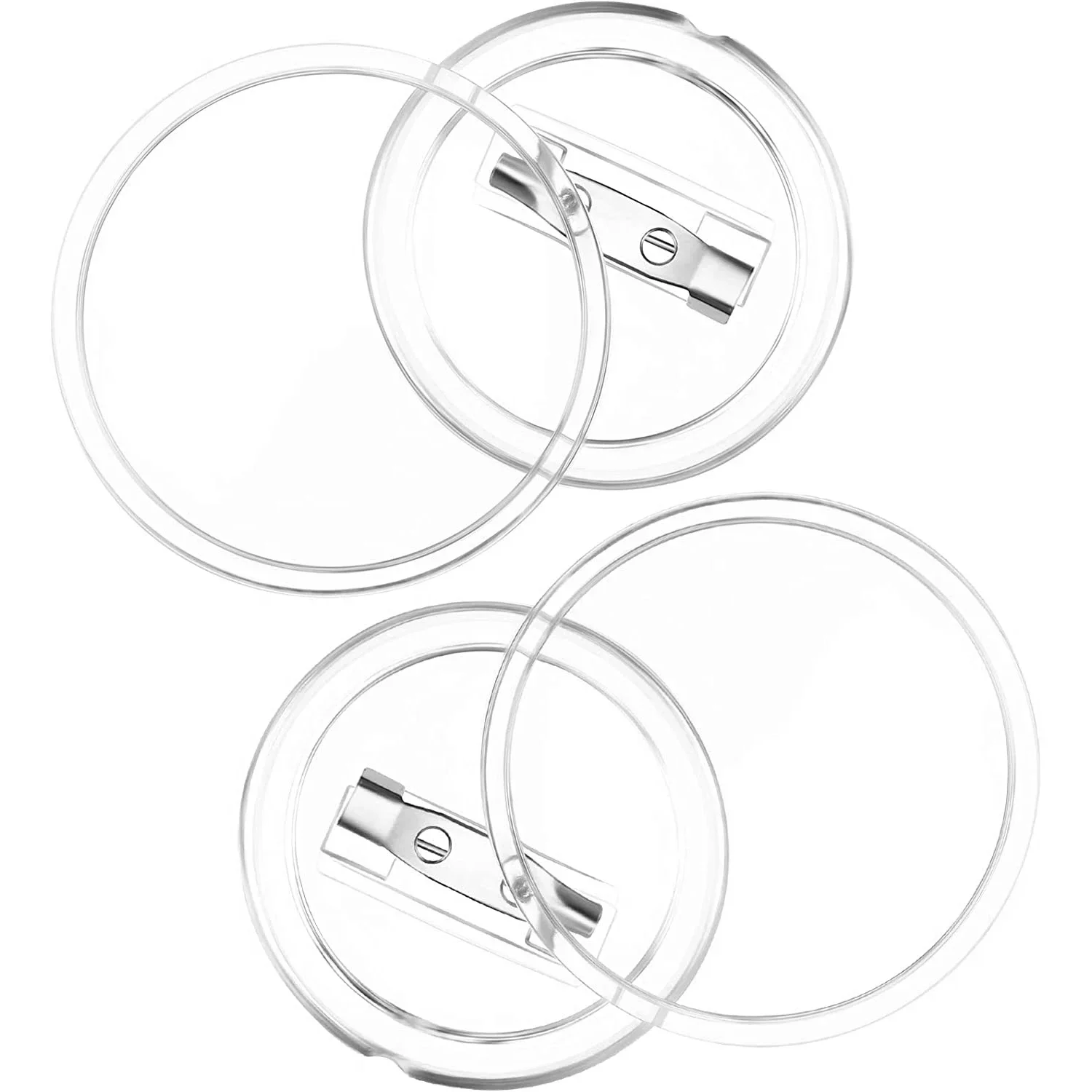 Ronde DIY-badgebouwsset - Benodigdheden voor aangepaste naamplaatjes, broches, cosplay en (Halloween/Kerstmis)