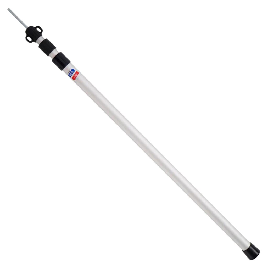 6061 en alliage d'aluminium 3 sections Camping tente auvent Support tige auvent pôle en plein air Camping randonnée tentes accessoires: White