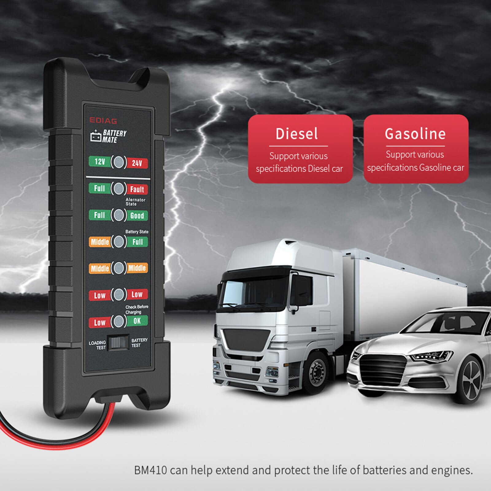 Universal Brake Fluid Tester Accurate Oil Check Pen Car Battery Tester Alternator Vehicle Auto Automotive Testing Tool