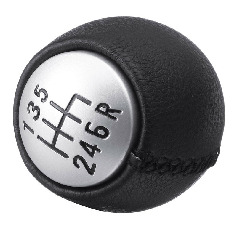 6 velocidades pomo de cambio Manual balonmano para Alfa Romeo GT 147 166 cuero PU