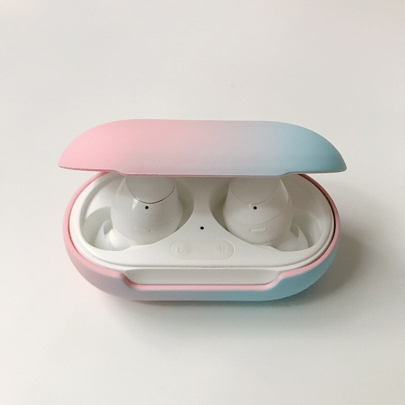 Gradient matte harde plastic hoes voor samsung galaxy buds+ plus oordopjes, beschermhoes voor galaxy buds hoesje: Galaxy buds / T8