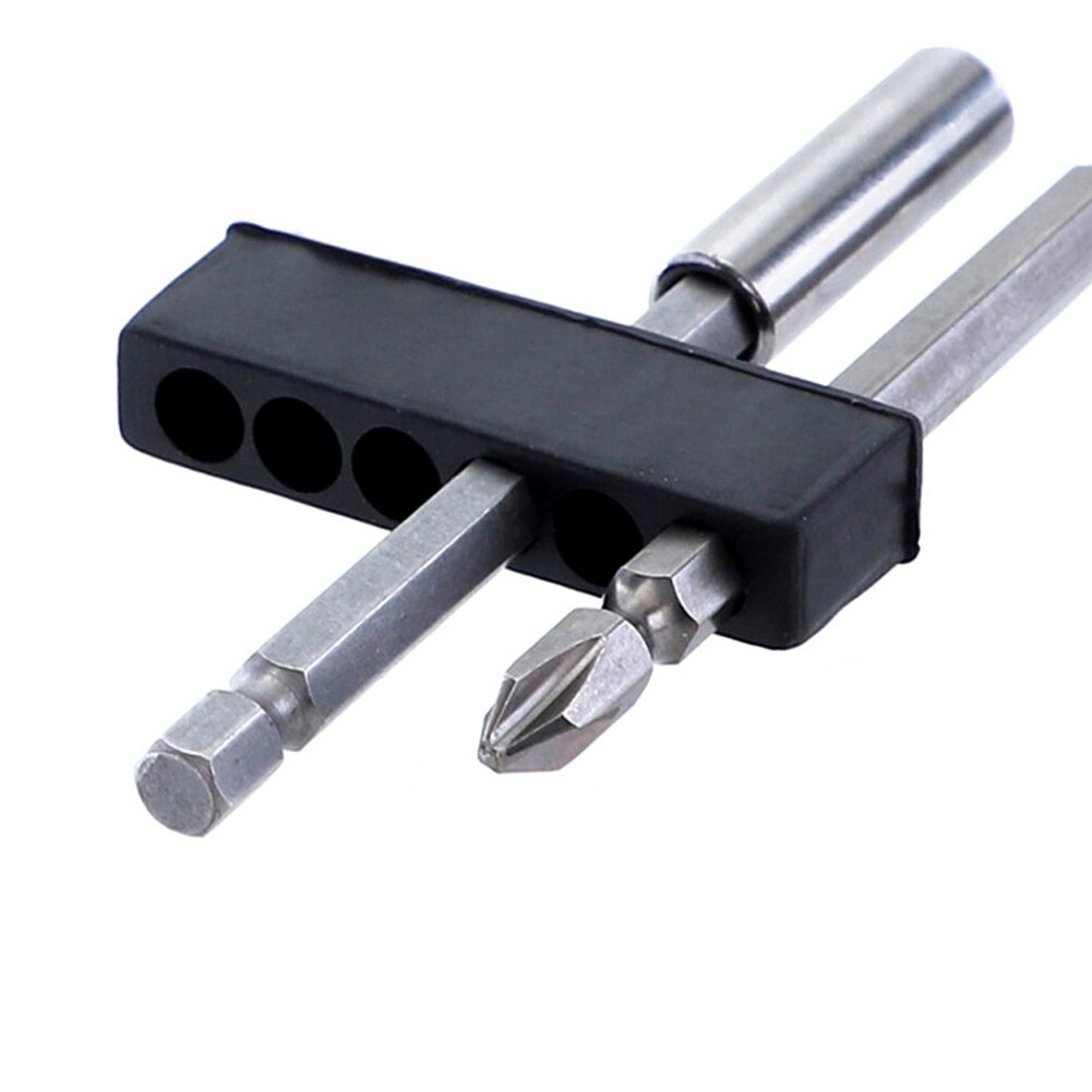 6/12 Holes Hex Shank Screwdriver Bits Storage Deck Screw Driver Head Storage Case