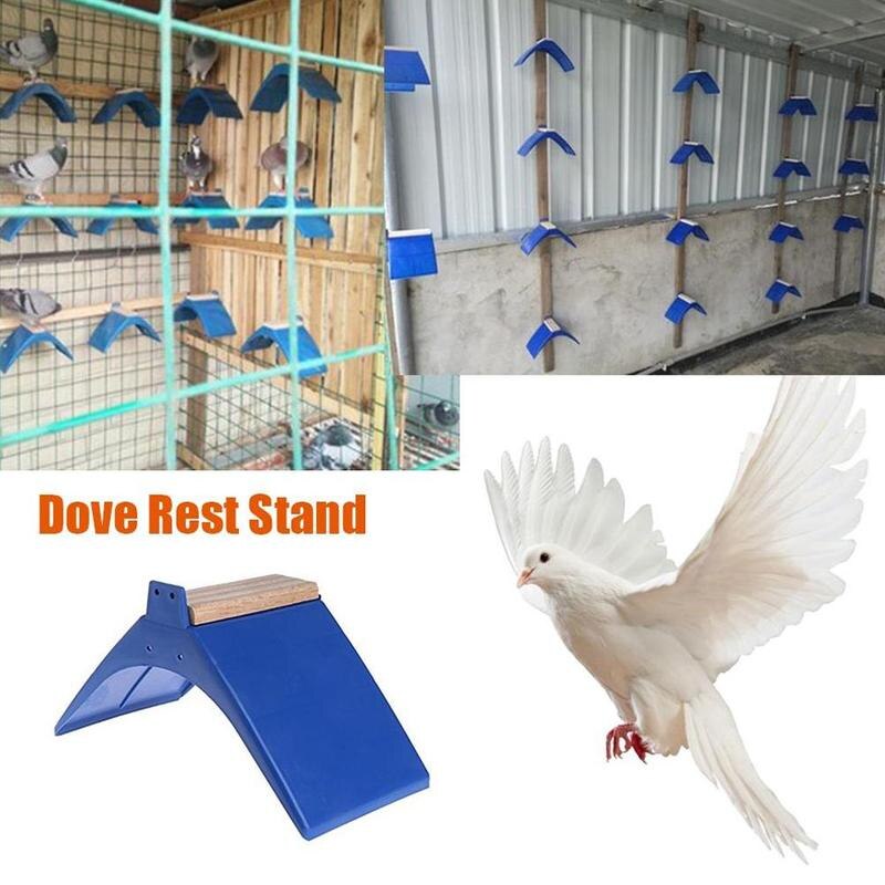 1 PCS Dove Rest Stand Pigeon Perches Roost Frame Shelf Grill Dove 20*10*12cm Stand Bird Dwelling Supplies For Pigeon V8E8
