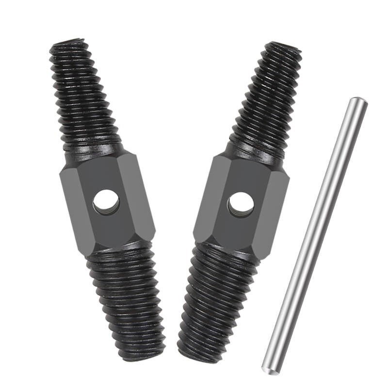 Grifo Extractor de alambre roto, válvula triangular de doble cabeza, Universal, de rosca rota, 4 y 6"