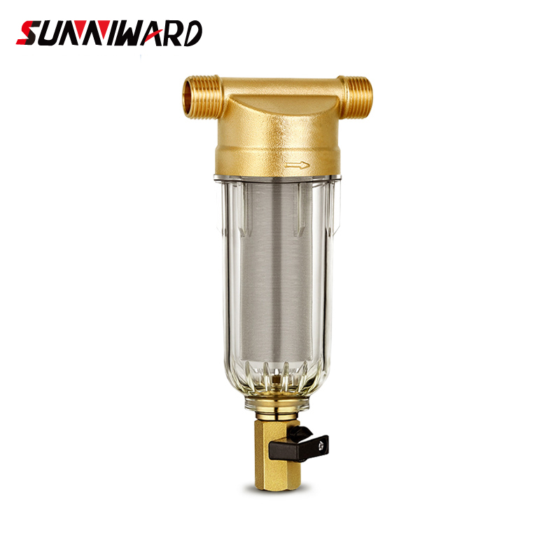ALTHY AL-PRE-AUTO2 Flushing Backwash Prefilter Spin Down Sediment Water Filter Central Whole House Purifier Traps Rust Dust Sand I.444737999