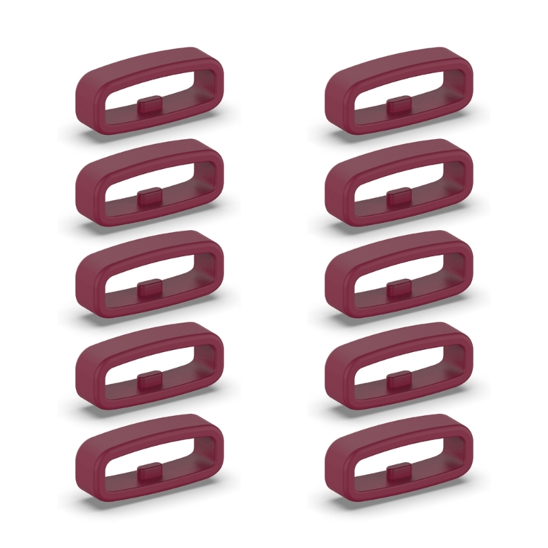18mm / 20mm / 22mm polsbandhouders, vervangende smartwatch bandhouder: M / Rood