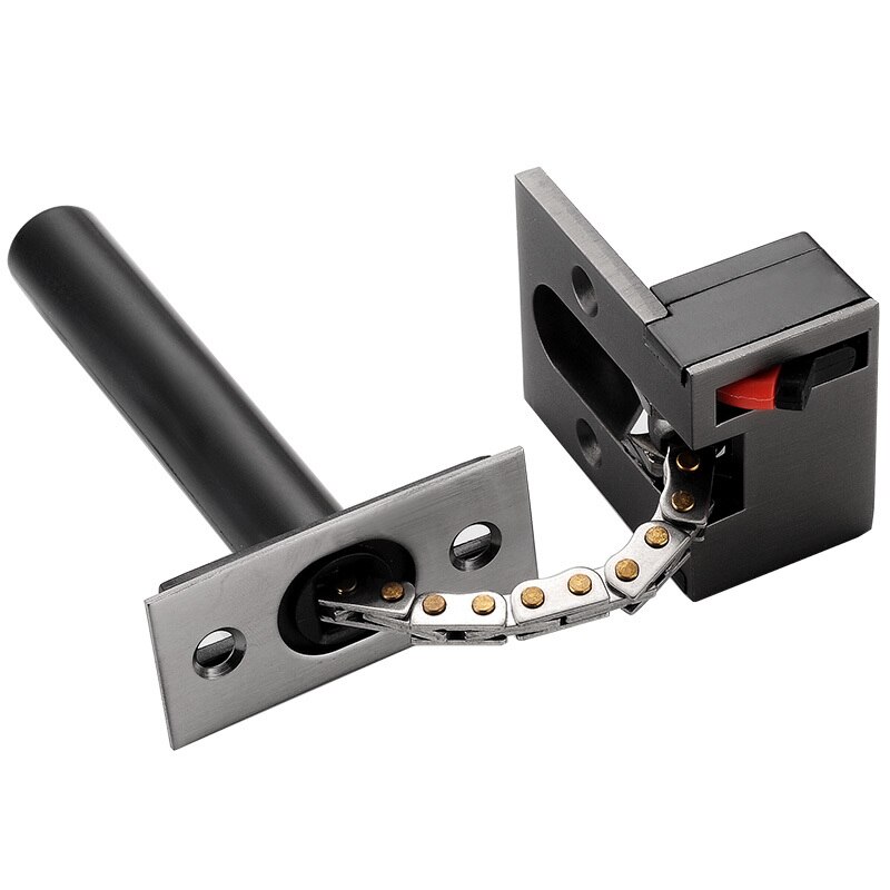 Verborgen Anti-Diefstal Slot Ketting Zinklegering Deur Bouten Deurslot Veiligheid Gesp Verborgen Kettingen Hotel Stealth Sloten Hardware fitting